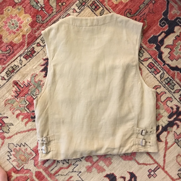 RARE Vintage Versace Utility Safari Vest - Picture 6 of 7